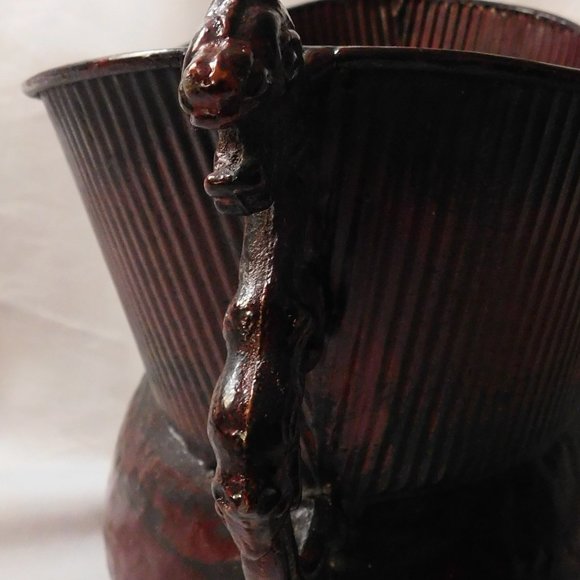 Vintage Gothic Victorian Griffin Motif Handle Footed Centerpiece - Picture 2 of 10